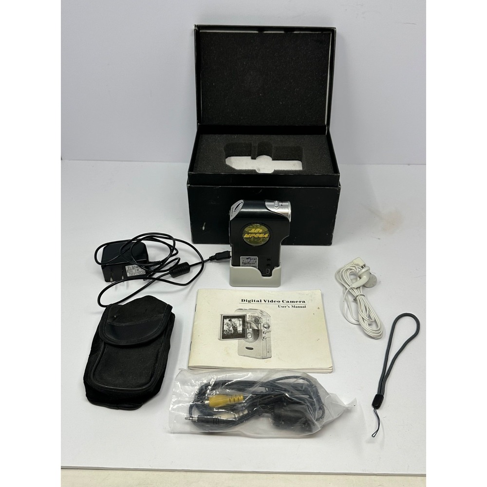 SVP 12 Megapixels Digital Handheld Camcorder DV-12T Tested Working MP3 Mpeg4 V2